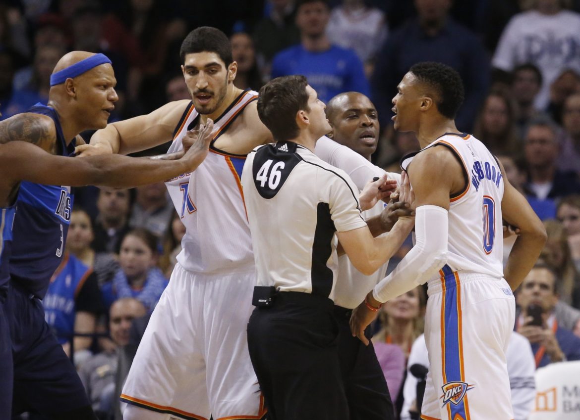 Ben Taylor, Courtney, Charlie Villanueva, Russell Westbrook, Enes Kanter