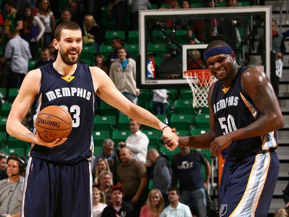 Zach Randolph e Gasol