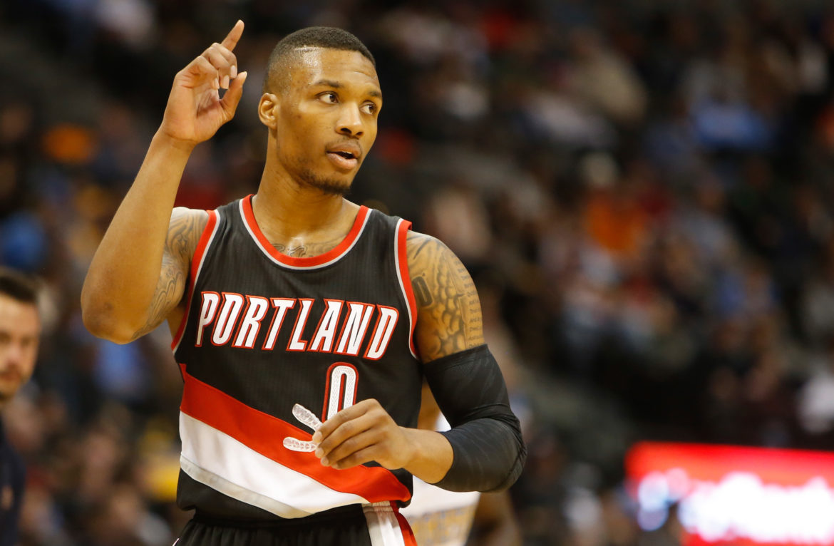 damian lillard pick'n'roll