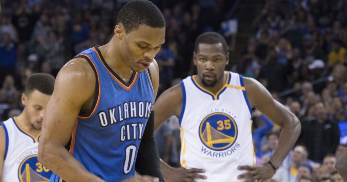 Kevin Durant e Russell Westbrook