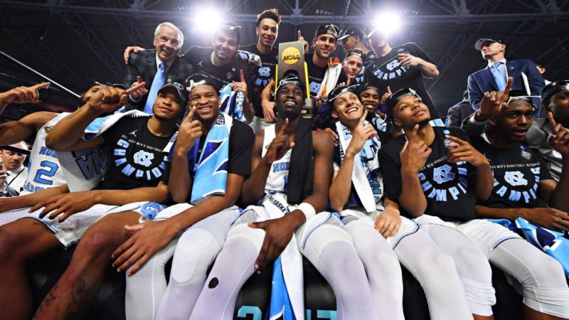 unc north carolina tar heels ncaa 2017 champions