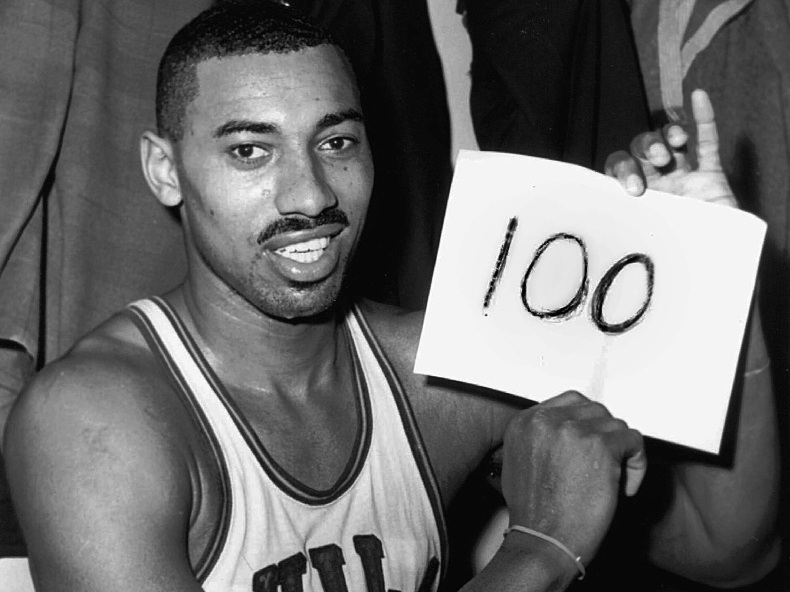 wilt chamberlain 100 punti