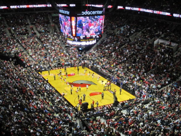 Moda center Palazzetti caldi NBA