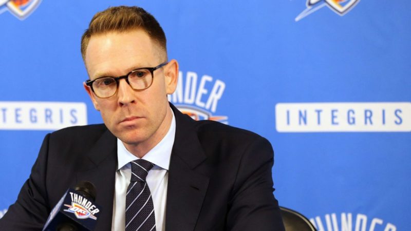 sam presti paul george