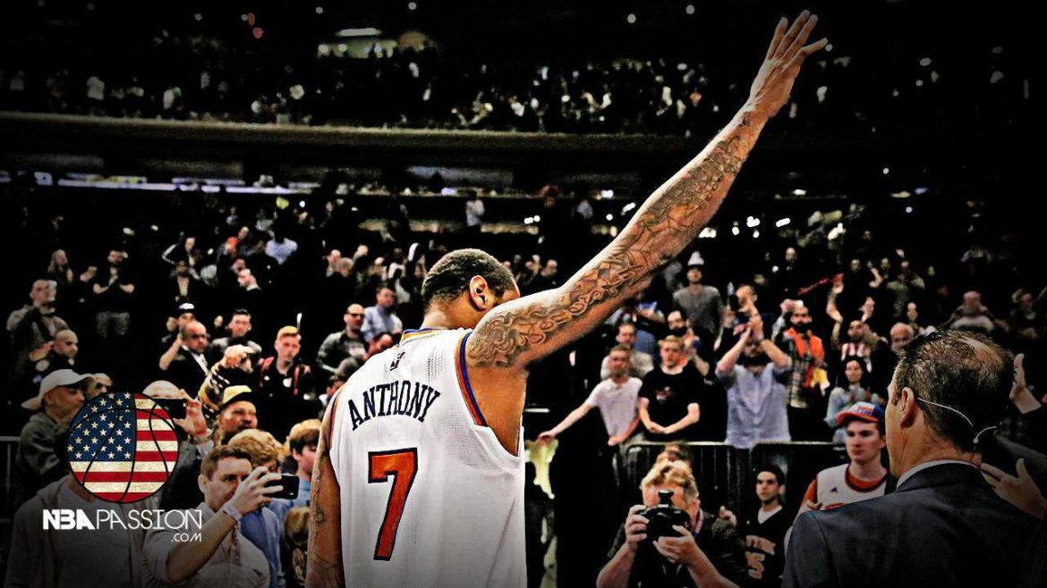 Carmelo Anthony Big tre ad OKC Melo Westbrook e Paul George