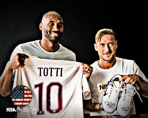 Calcio NBA Kobe Totti