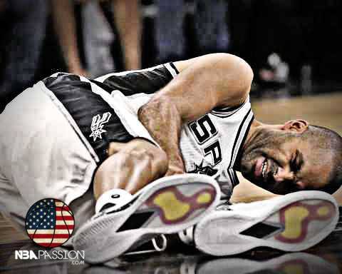 Tony Paker infortunio Spurs (2)