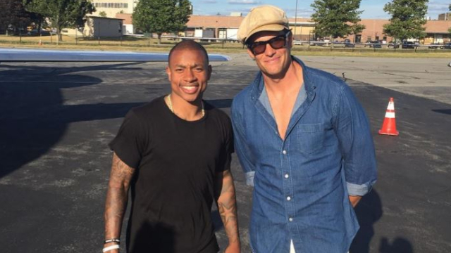 Thomas e Brady in una foto insieme