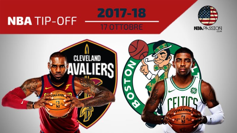 LeBron James vs Kyrie Irving • Cleveland-Boston • NBA tip-off 2017-18
