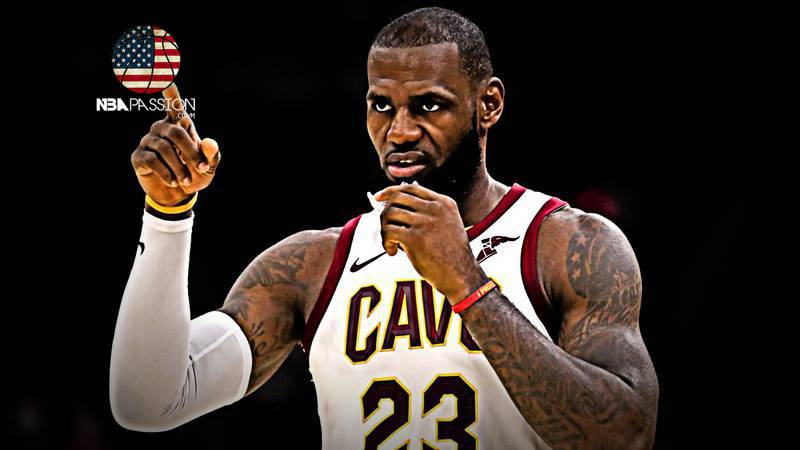 LeBron James fisicamente LeBron James Jordan Bell
