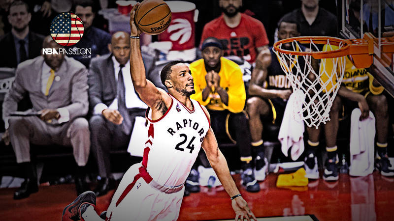 BKN Pacers Raptors Norman Powell