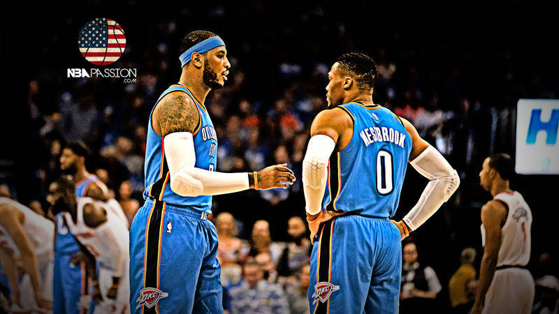 Westbrook Carmelo Anthony