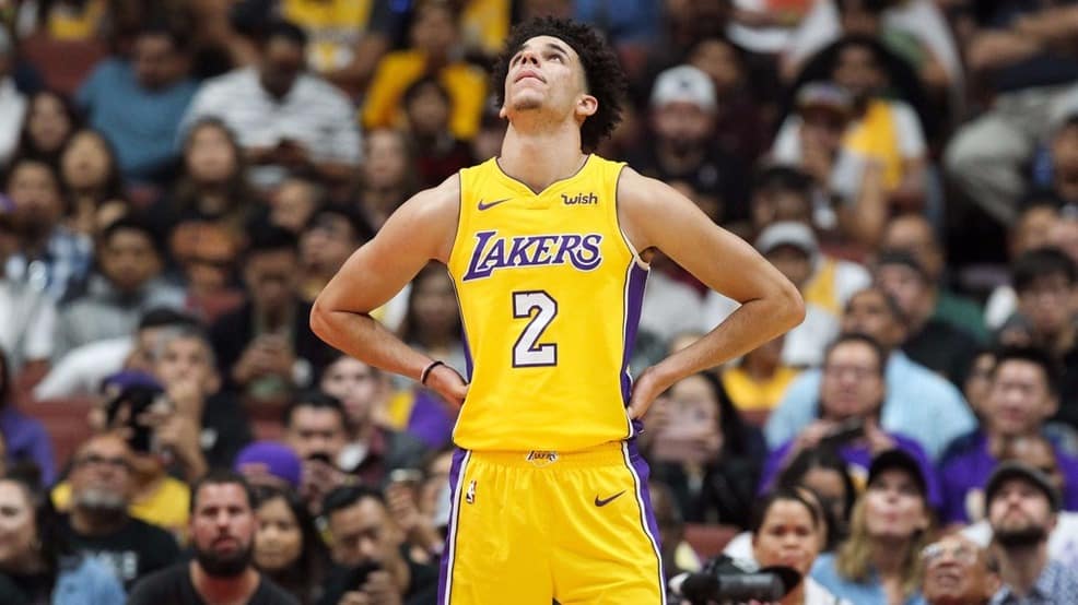 Lonzo Ball Programmazione Sky Sport Basket NBA