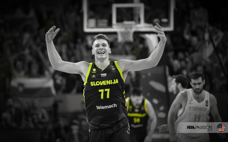 Draft 2018 doncic con la slovenia