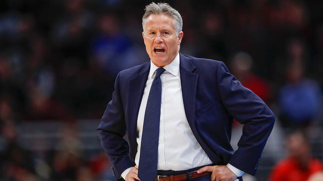 76ers brett brown esonerato