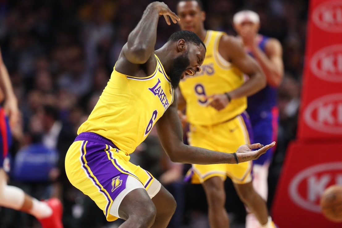 Lance Stephenson, Los Angeles Lakers vs LA Clippers at Staples Center