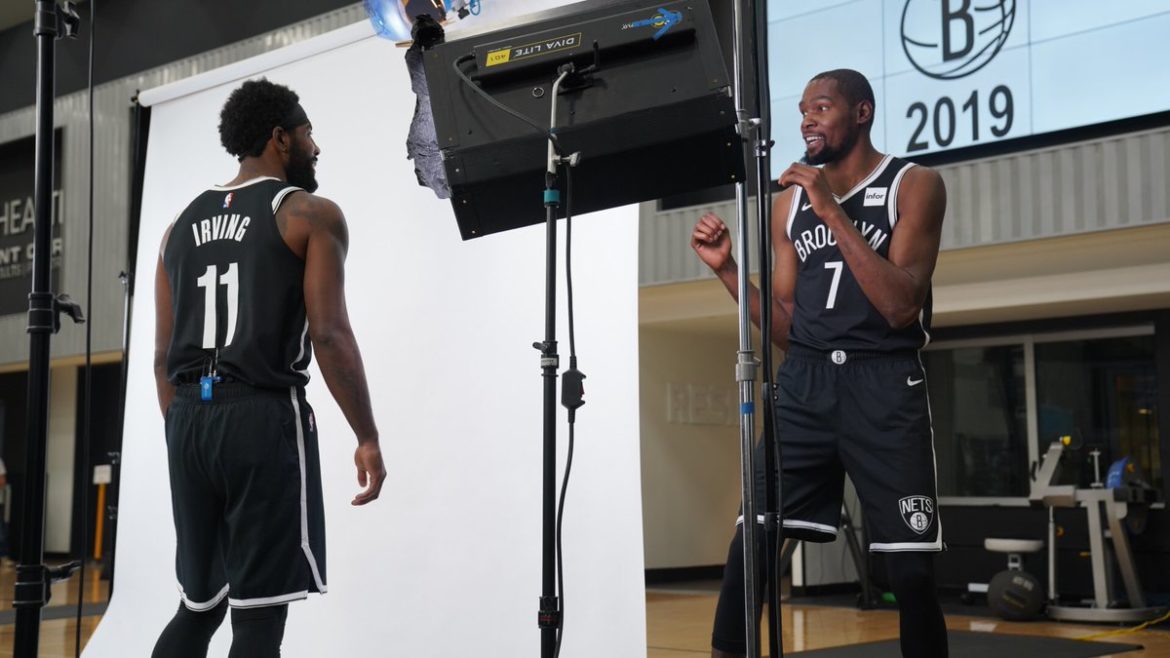 media day Brooklyn Nets nets durant