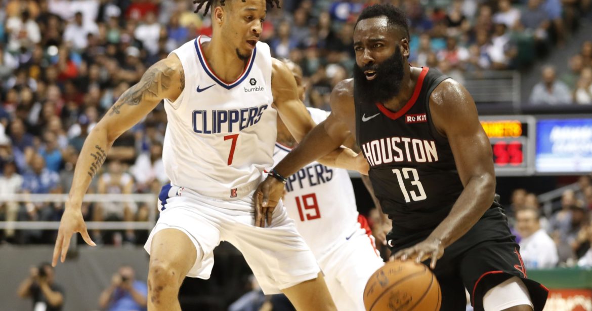 Harden rockets clippers