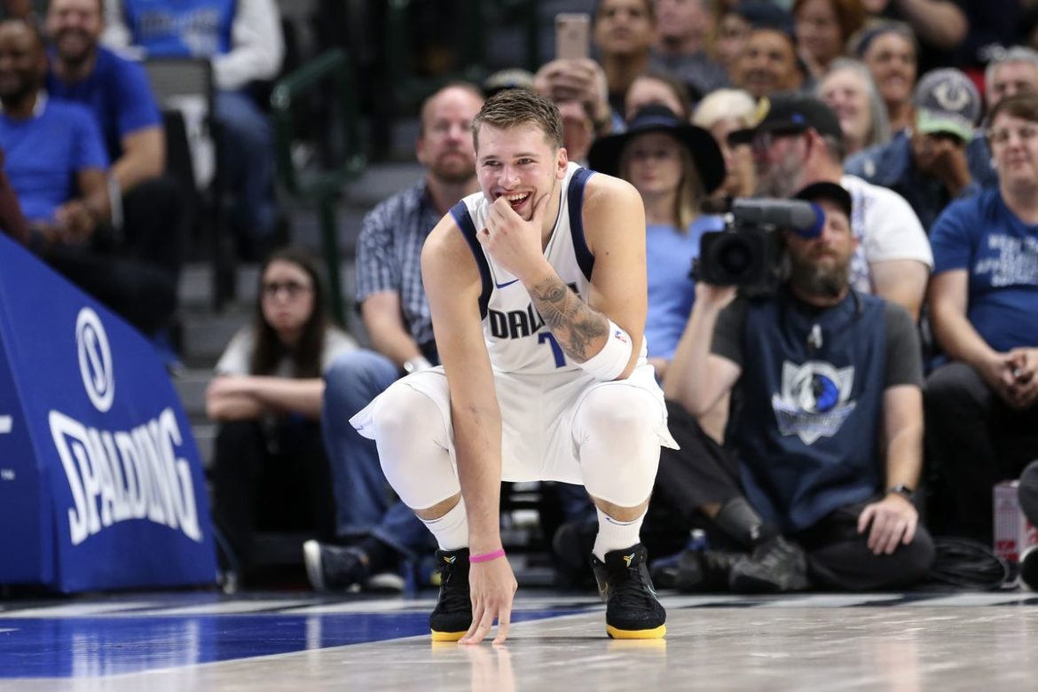 luka doncic caviglia