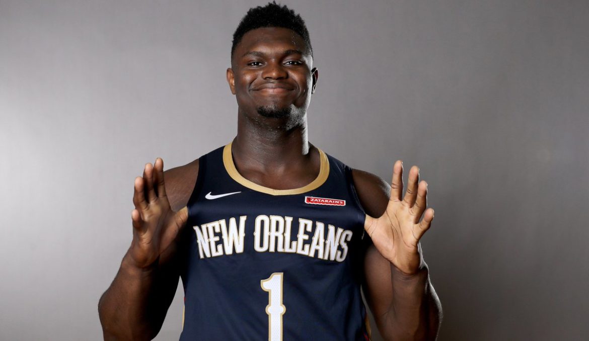 Zion Williamson primo allenamento