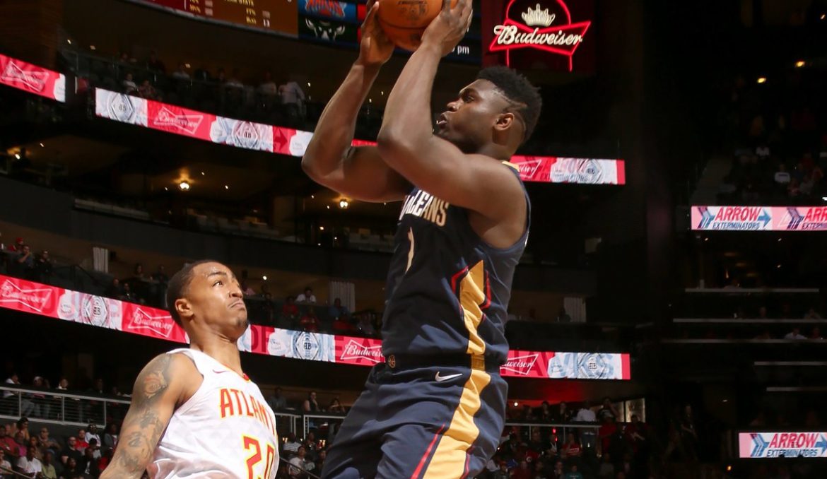 zion williamson quintetto debutto