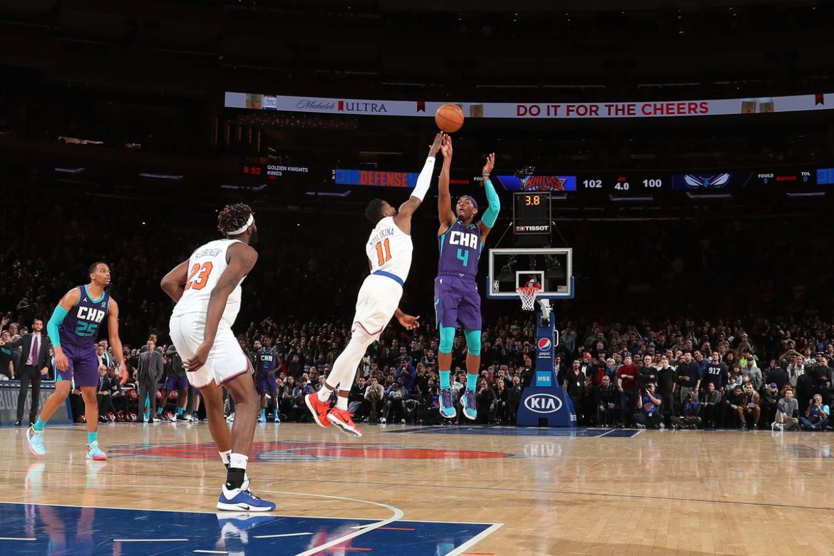 knicks hornets graham rozier