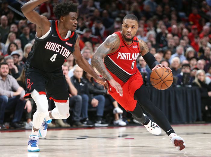 lillard tripla doppia rockets