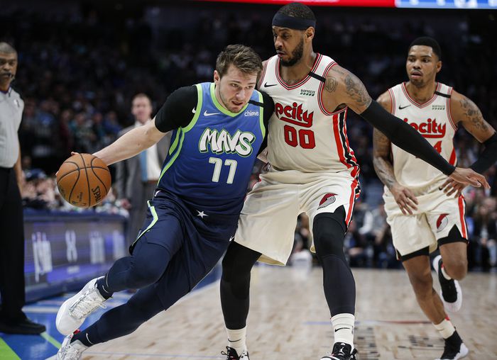 mavs blazers doncic mccollum