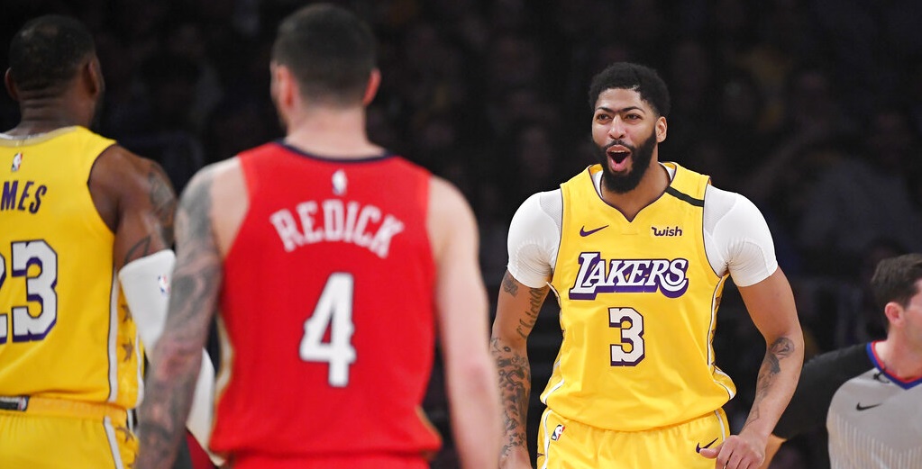 NBA anthony davis zion williamson