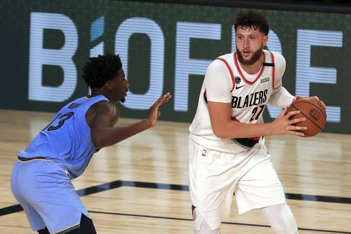 blazers nurkic nonna morta