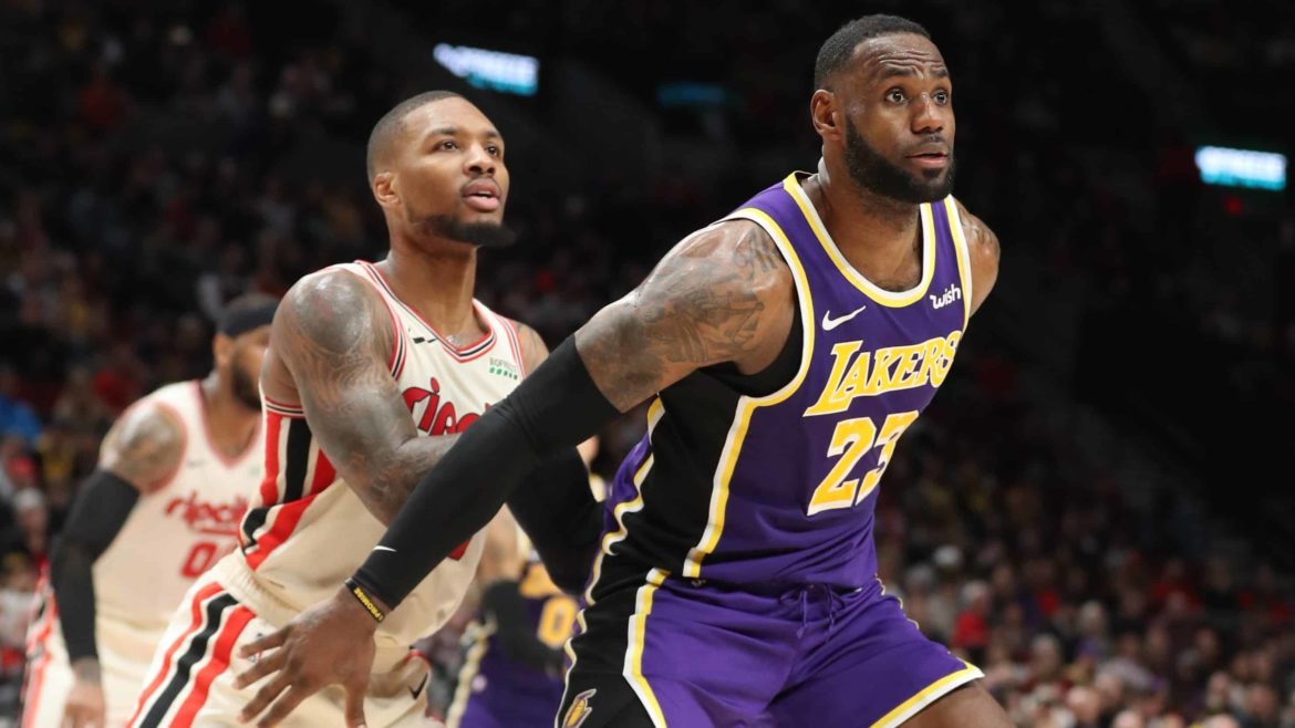 damian lillard lebron james