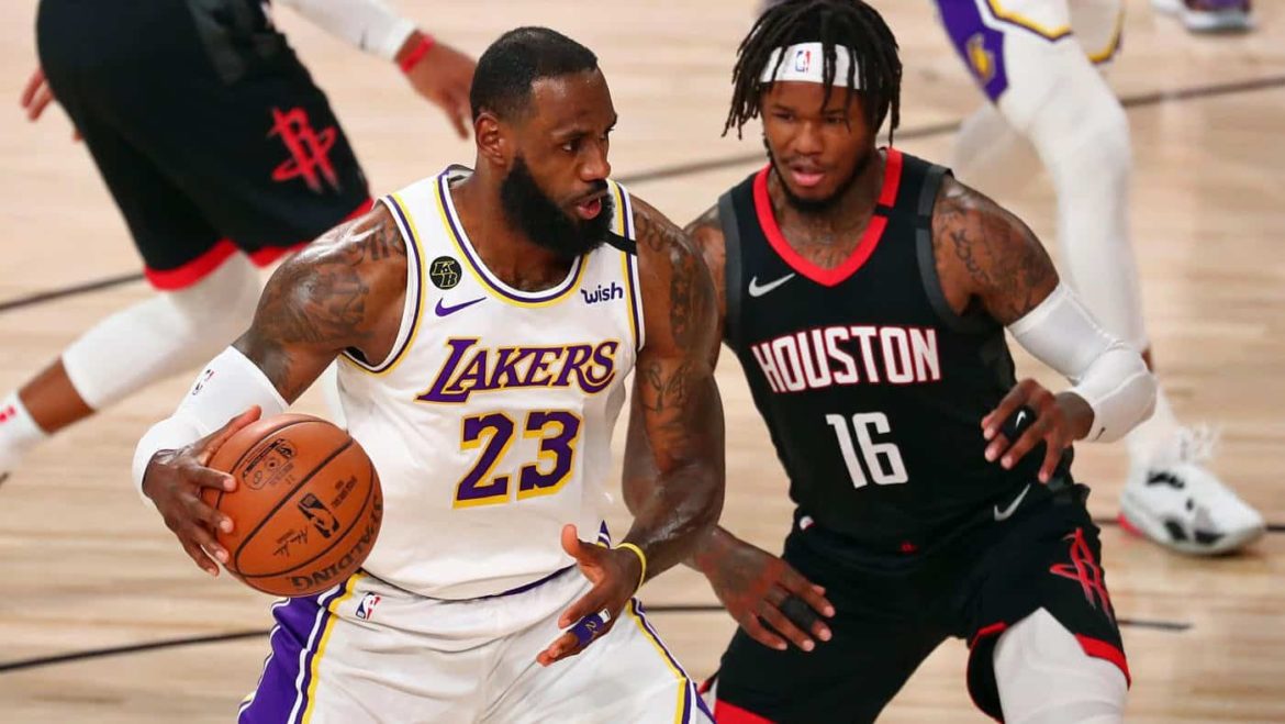 LeBron James lakers rockets playoffs