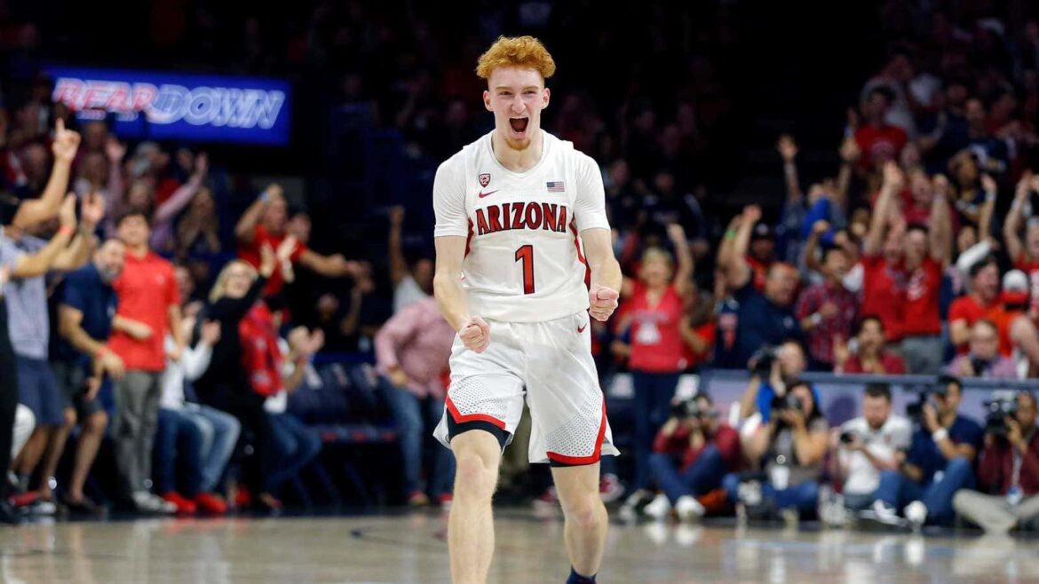 nico-mannion-esulta-arizona-wildcats