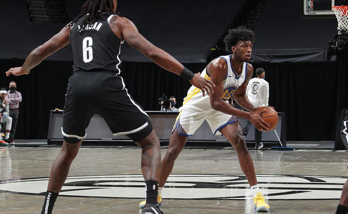 warriors curry wiseman condizioni