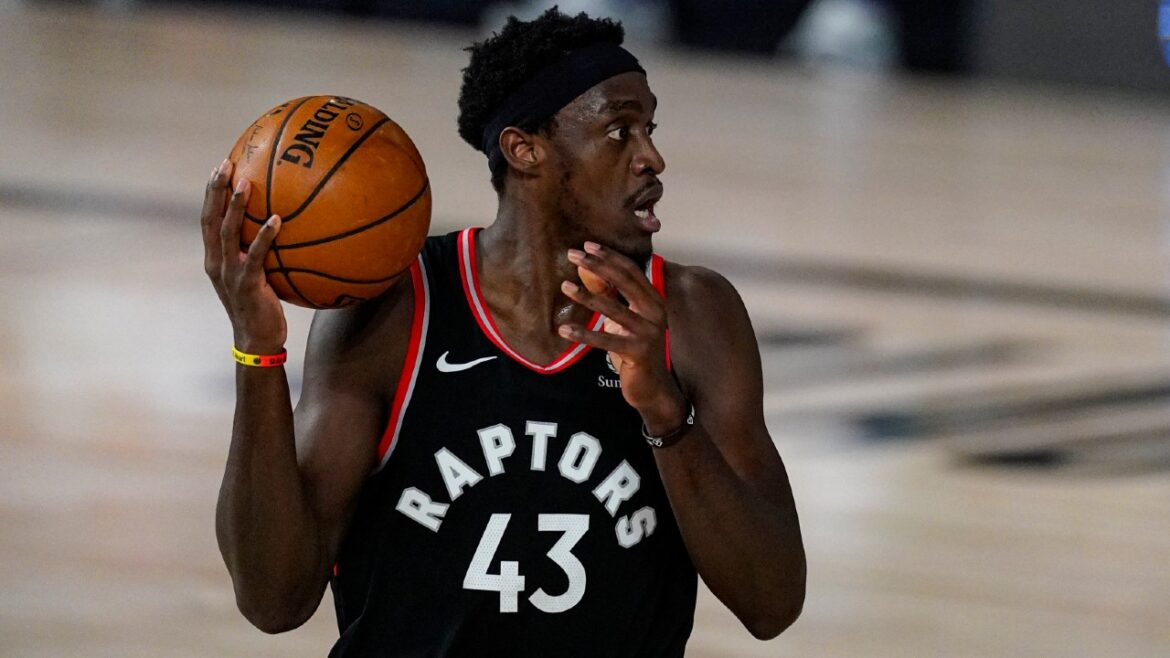pascal siakam infortunio spalla