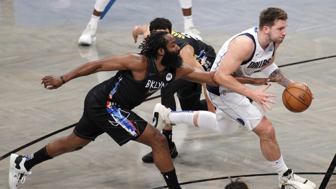 Luka Doncic e James Harden