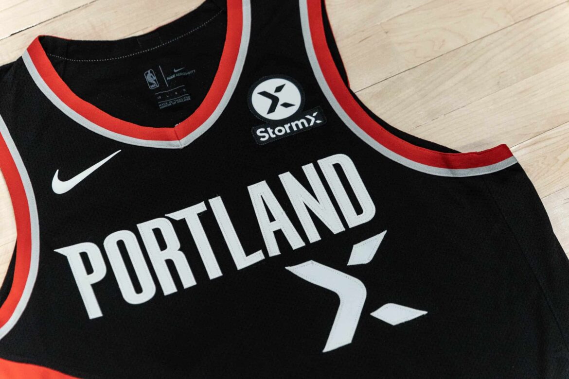 trail Blazers StormX sponsor