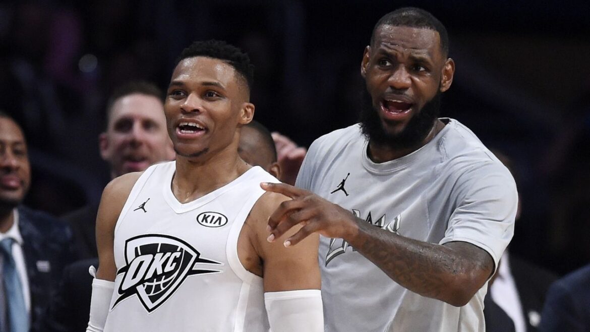 lebron james russell westbrook