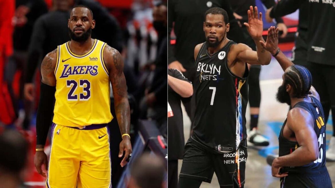 Durant LeBron, uno contro uno in maglia Nets e Lakers. Un duello infinito