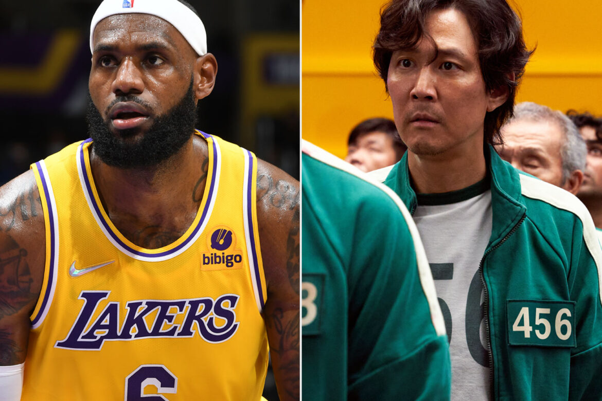 LeBron James squid game