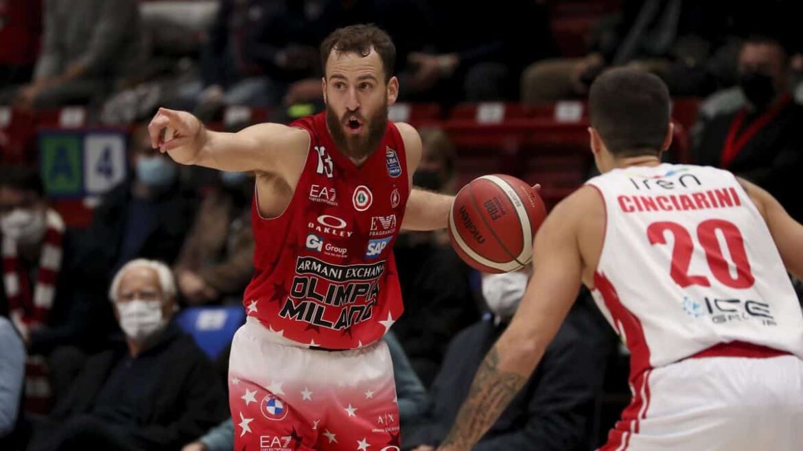 Olimpia Milano Reggio Emilia playoff LBA