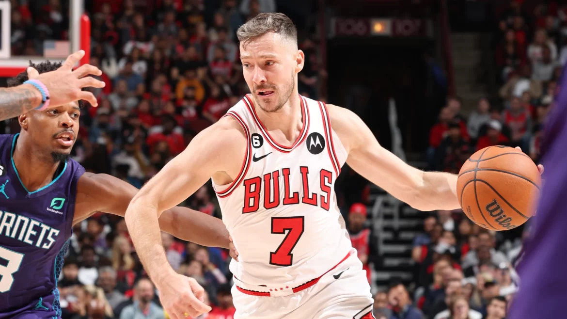 goran dragic durante la gara tra Bulls-Hornets