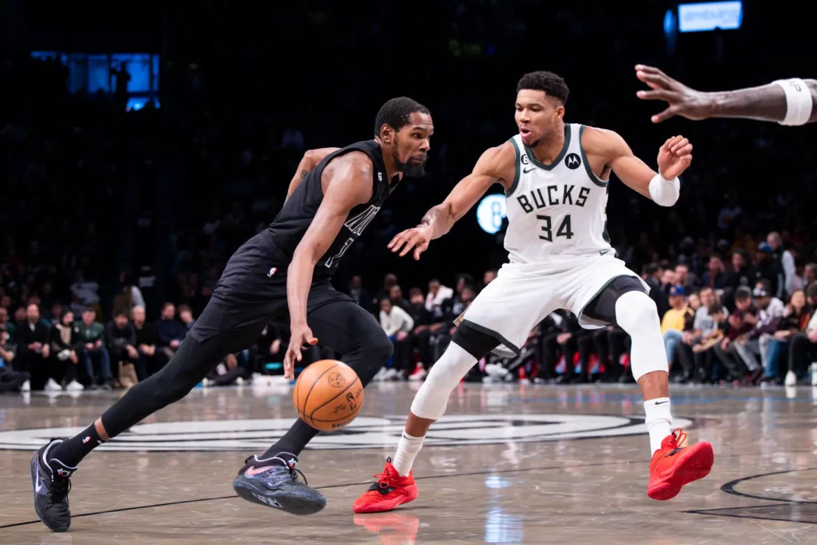 Kevin durant Giannis Nets Bucks