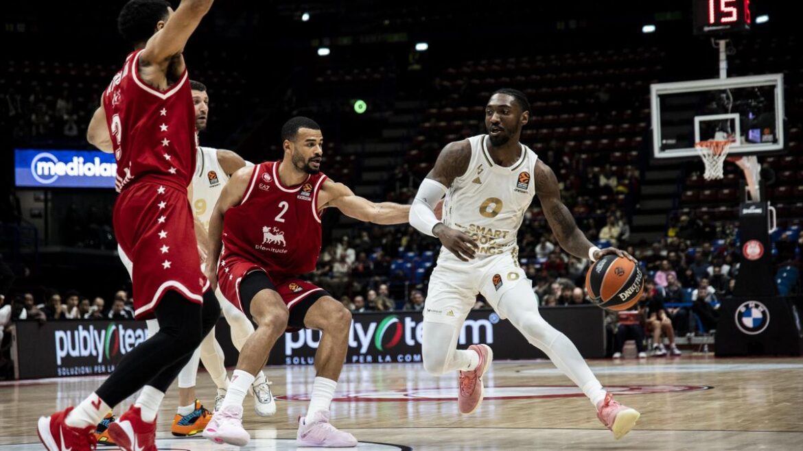 L'Asvel si affida a Jonah Mathews contro l'Olimpia Milano.