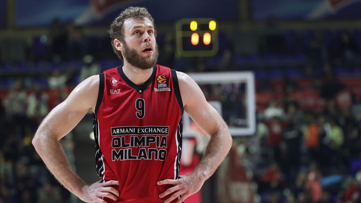 Nicolò Melli top scorer in Olimpia Milano-Derthona