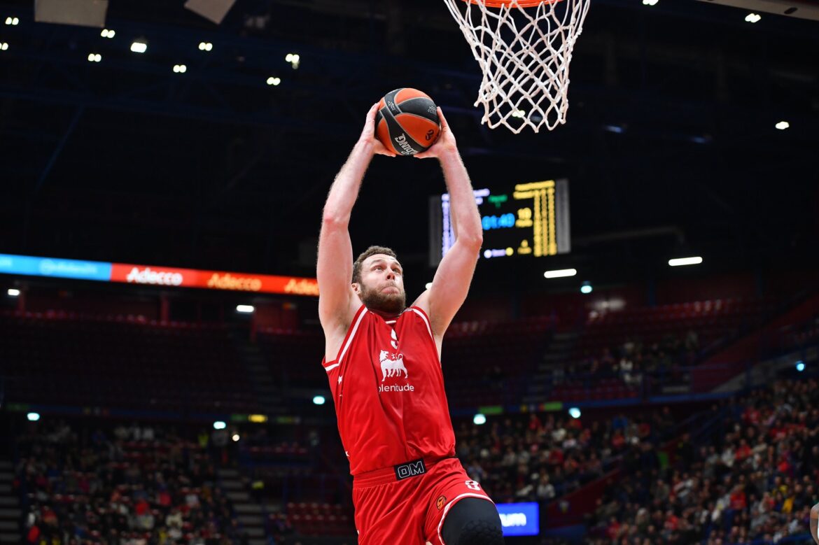 Melli decisivo nel successo dell'Olimpia Milano contro il Panathinaikos.