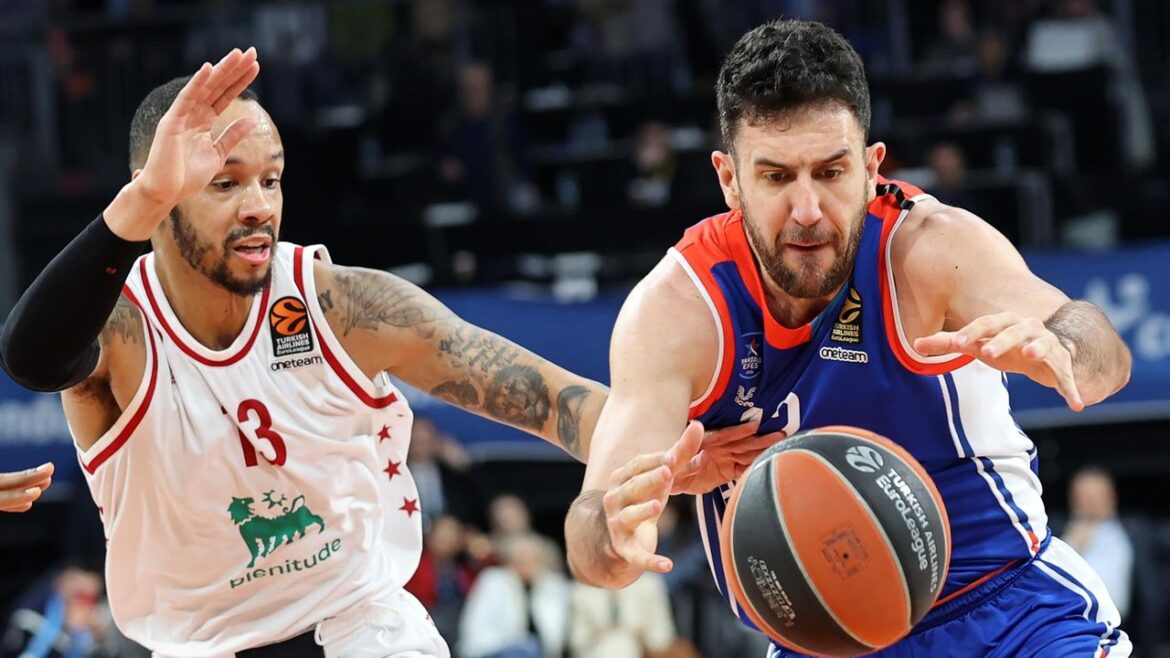 L'Olimpia Milano va KO contro l'Efes in Eurolega