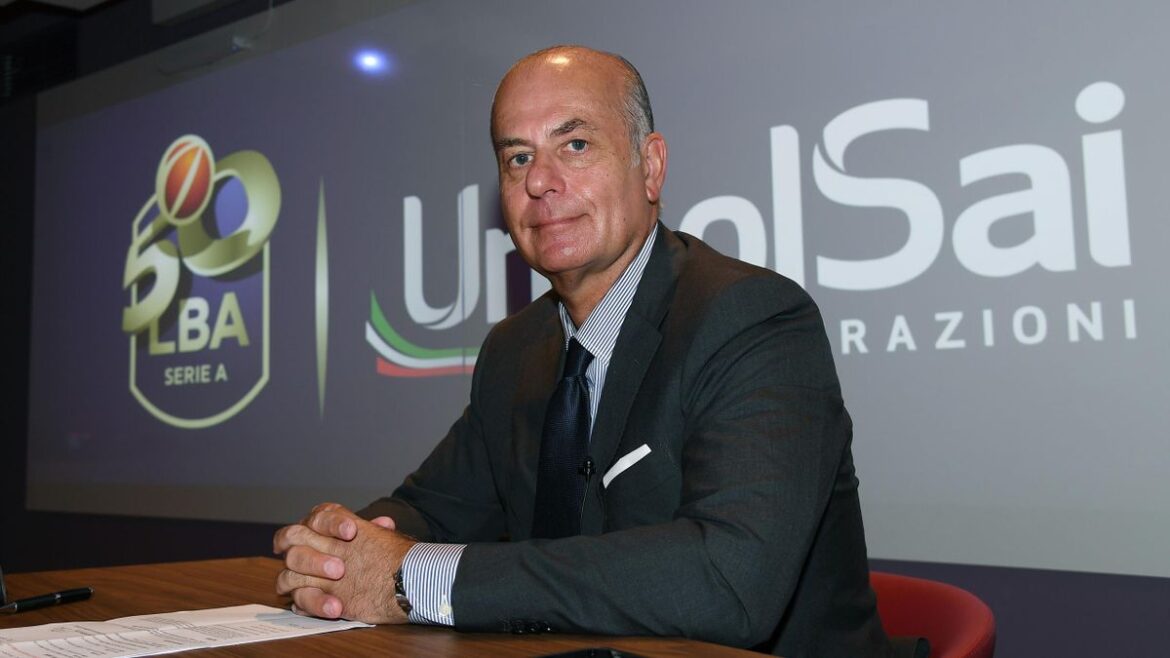 Umberto Gandini, Presidente della Lega Basket A