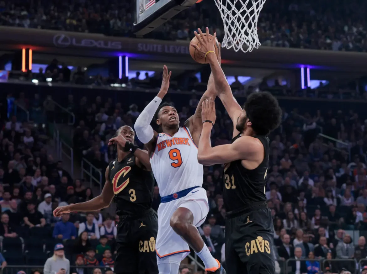 rj barrett in gara 4 tra knicks-cavs