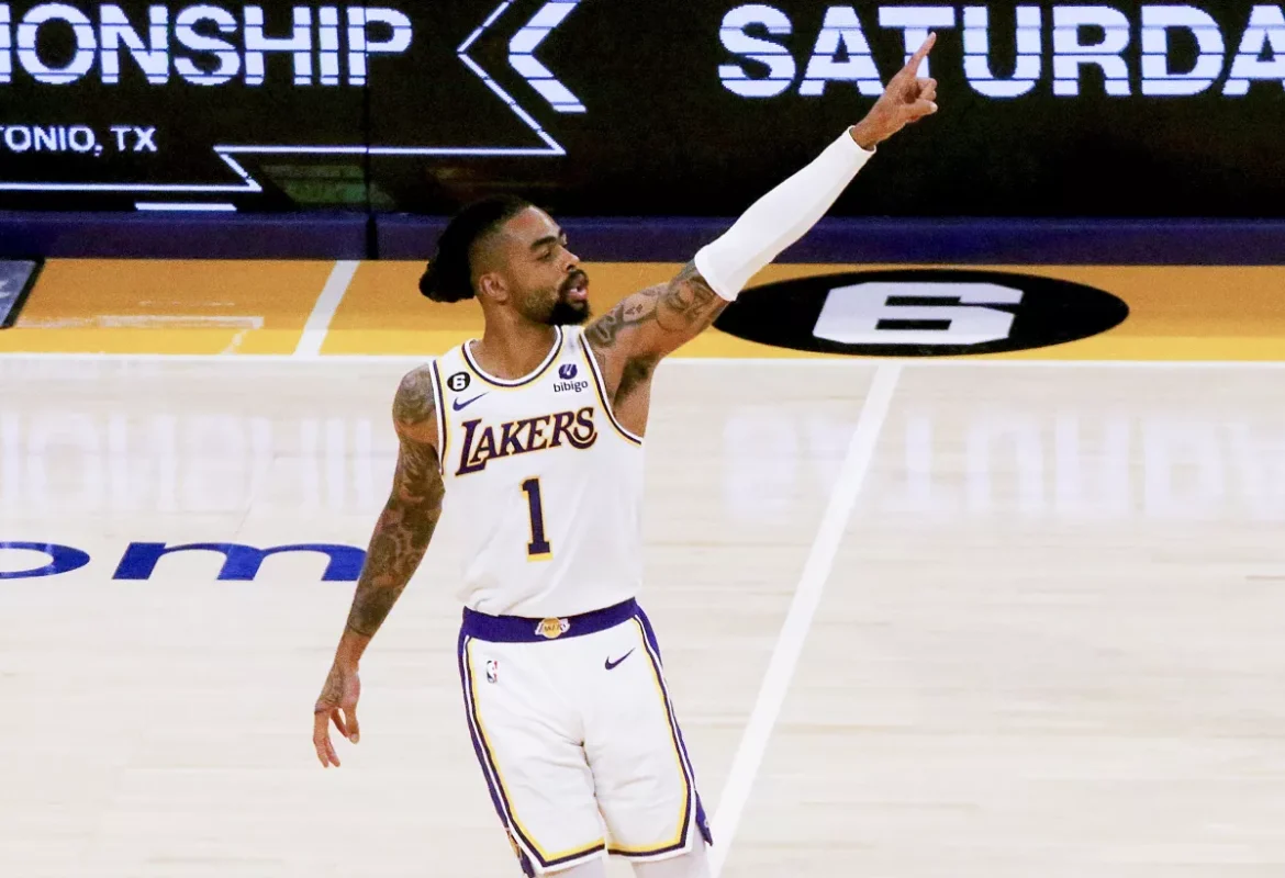d'angelo russell dei lakers